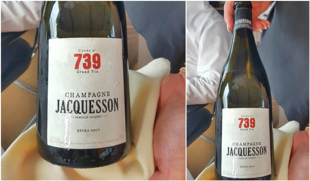 Champagner Flasche von N°739 Jacquesson